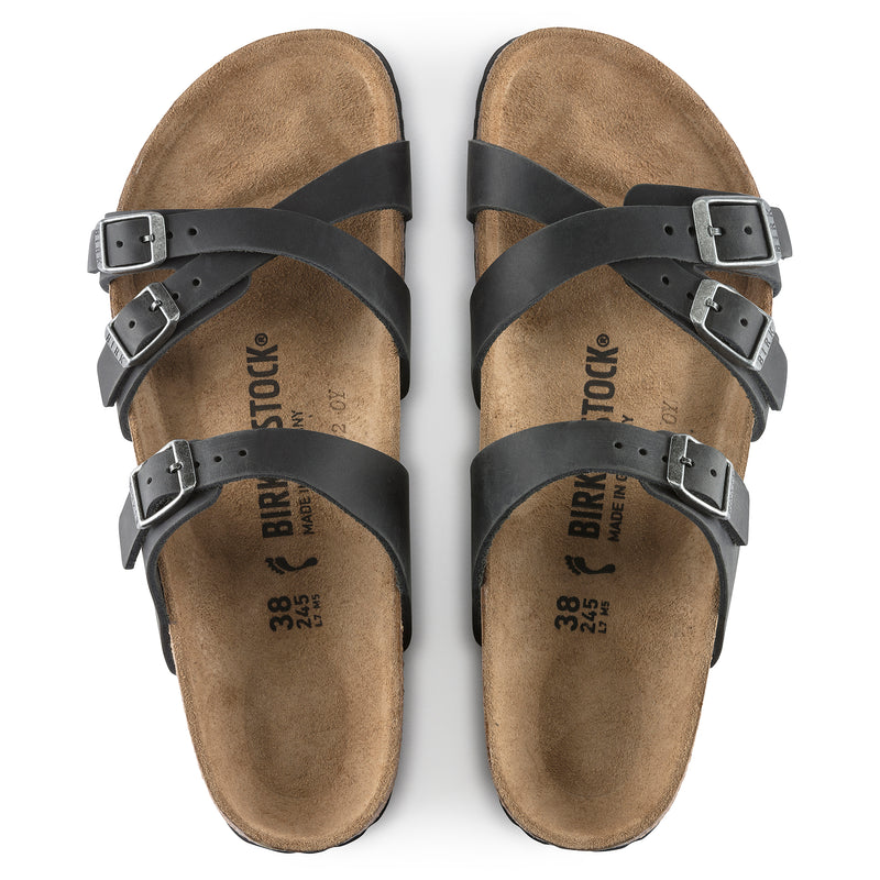 Franca Black Oiled Leather