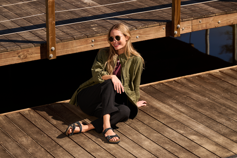 Franca Black Oiled Leather