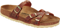 Franca Braided Cognac Oiled Leather
