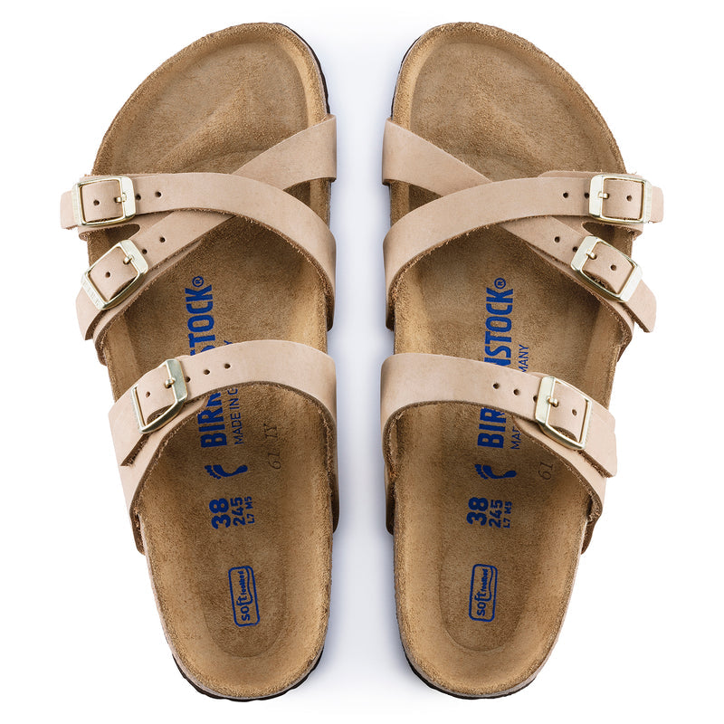 Franca Soft Footbed Sandcastle Nubuck