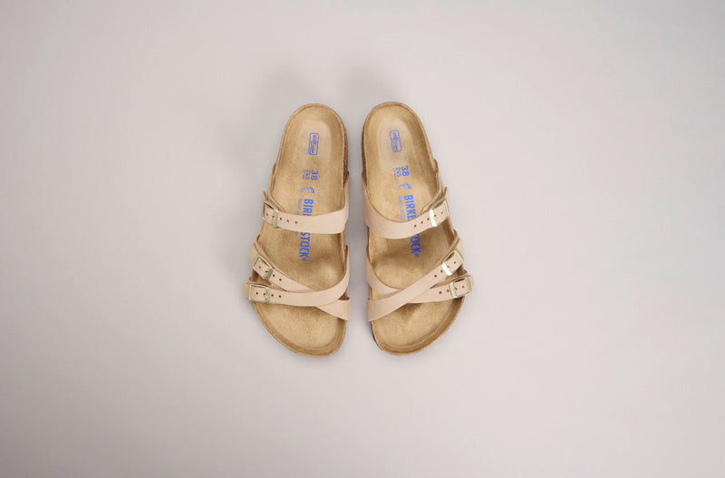 Franca Soft Footbed Sandcastle Nubuck