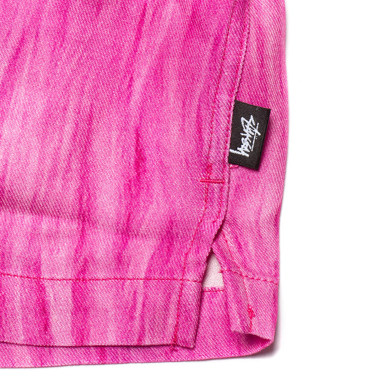 Stussy Fur Print Shirt Style # 1110282 Color : Pink