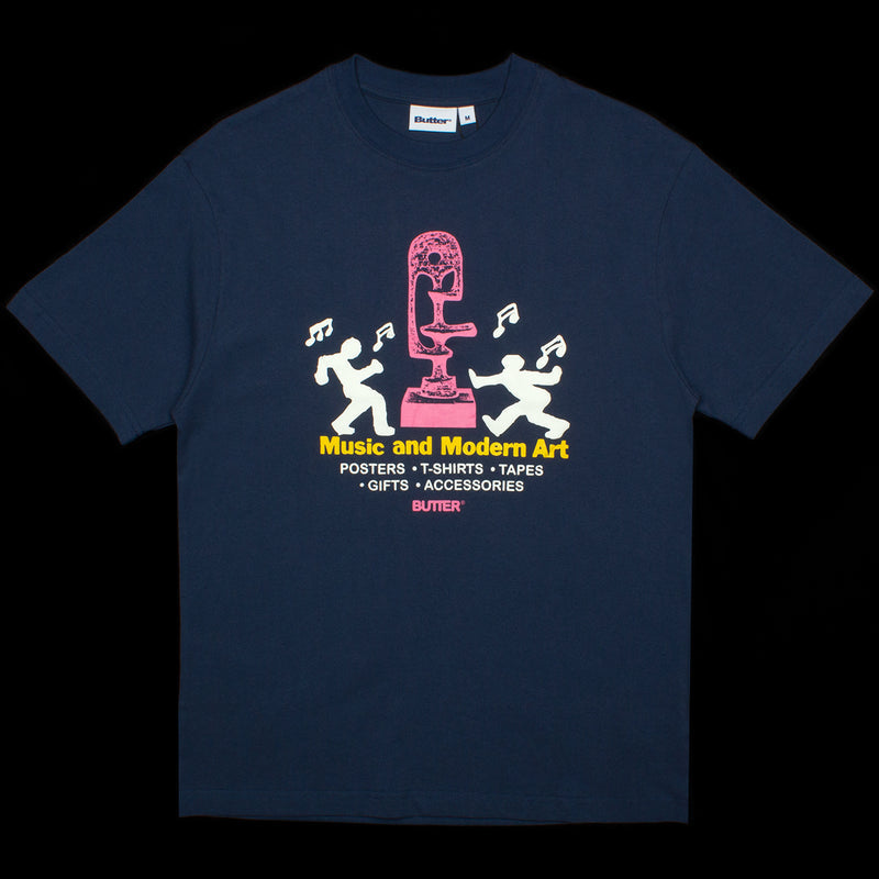 Butter Goods | Gallery T-Shirt Color : Denim