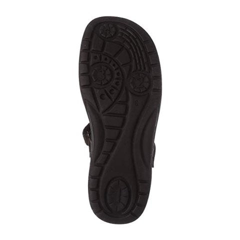 Ganter Gero Backstrap Sandal (Men) - Nut/Black Sandal - Backstrap - The Heel Shoe Fitters