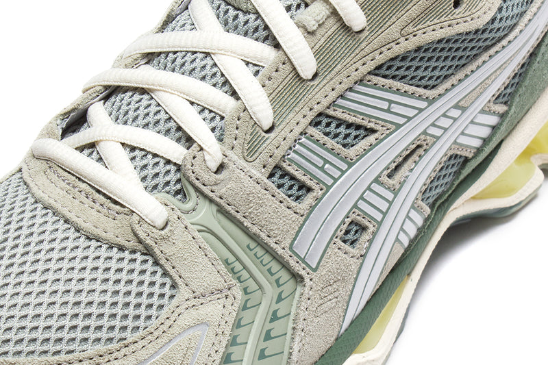 Asics Gel-Kayano 14 Style # 1201A161.301 Color : Olive Grey / Pure Silver