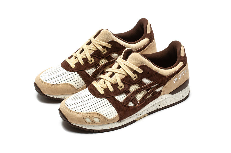 Asics | Gel-Lyte III OG Style # 1203A277.102 Color : Cream / Dark Brown