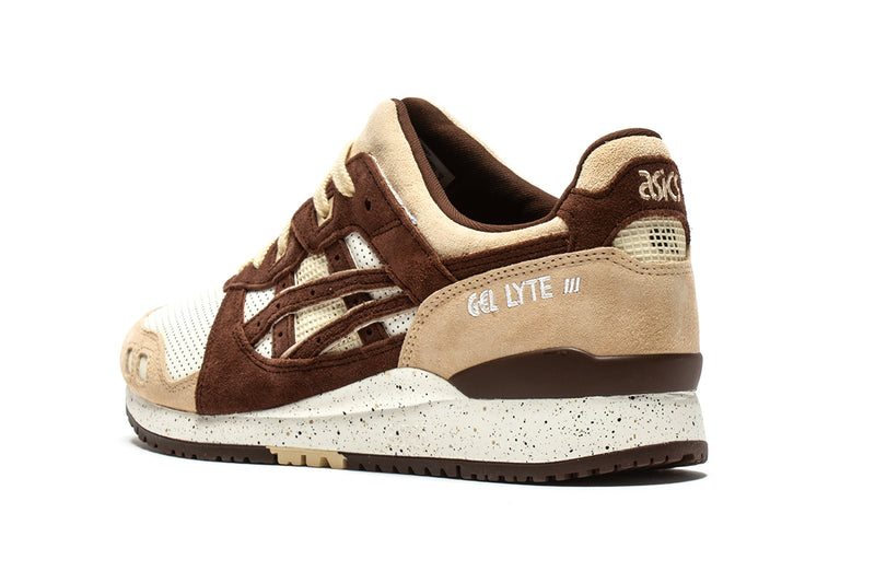 Asics | Gel-Lyte III OG Style # 1203A277.102 Color : Cream / Dark Brown