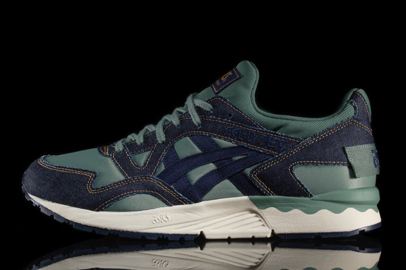 Asics | Gel-Lyte V 'Modern Patchwork' Style # 1201A823.400 Color : Midnight / Ivy