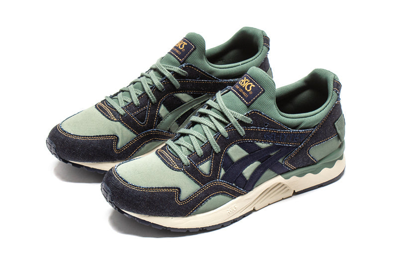 Asics | Gel-Lyte V 'Modern Patchwork' Style # 1201A823.400 Color : Midnight / Ivy