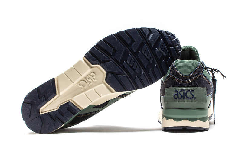 Asics | Gel-Lyte V 'Modern Patchwork' Style # 1201A823.400 Color : Midnight / Ivy
