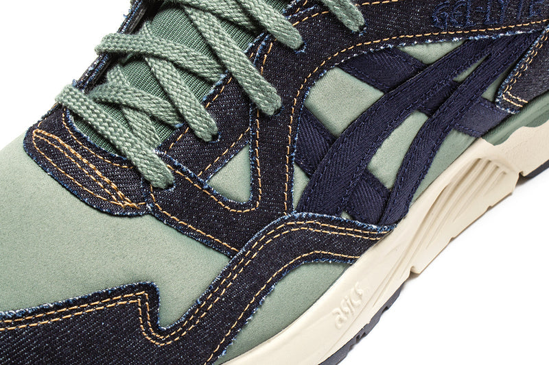 Asics | Gel-Lyte V 'Modern Patchwork' Style # 1201A823.400 Color : Midnight / Ivy