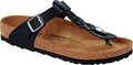 Gizeh Braided Black Oiled Leather