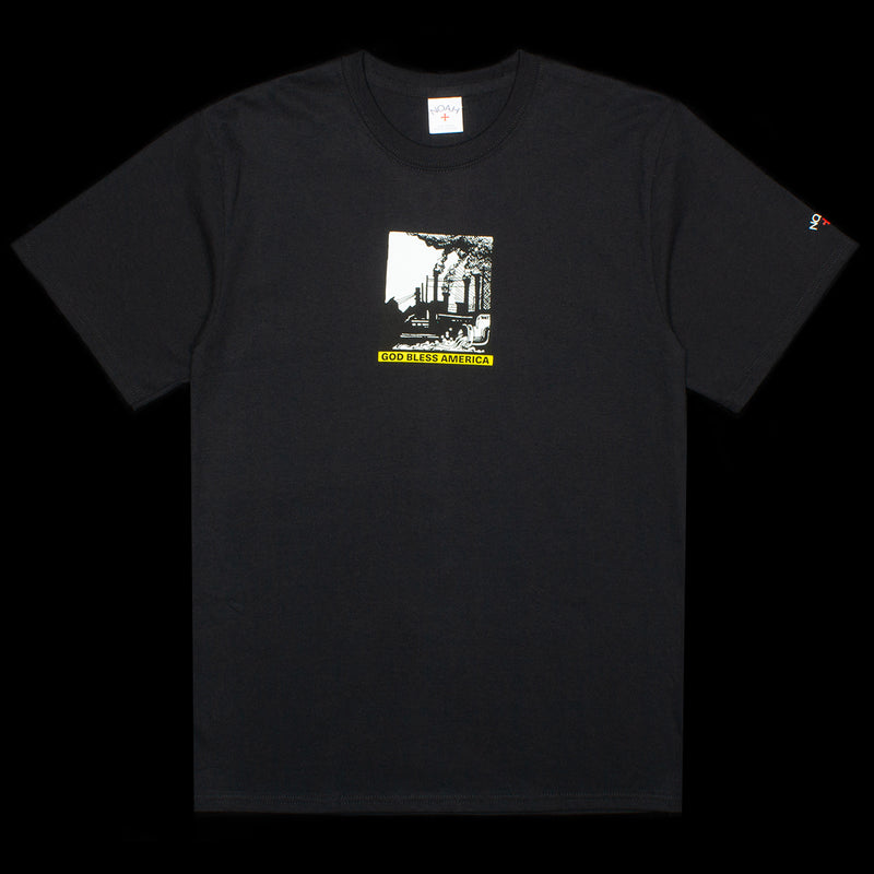 Noah | God Bless T-Shirt Color : Jet Black