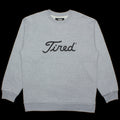 Tired Golf Crewneck Fleece Heather Grey