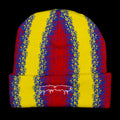 Fucking Awesome Gradient Drip Cuff Beanie  Yellow / Blue