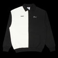 Premier x Grand Collared Sweatshirt Black / White