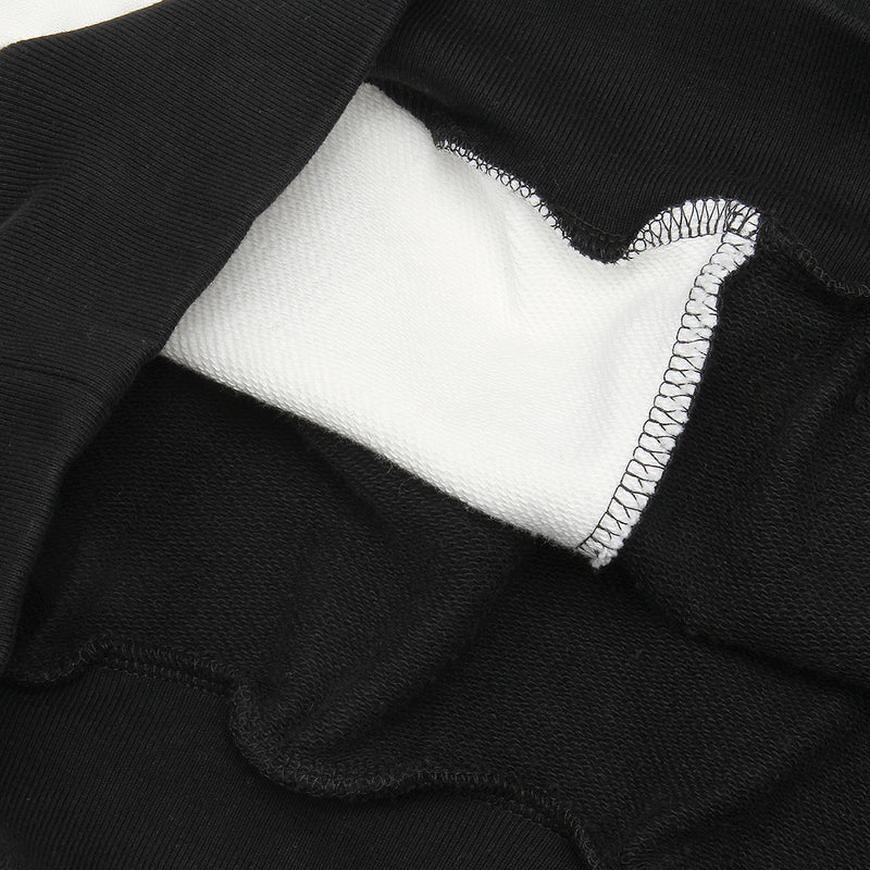 Premier x Grand Collared Sweatshirt Black / White