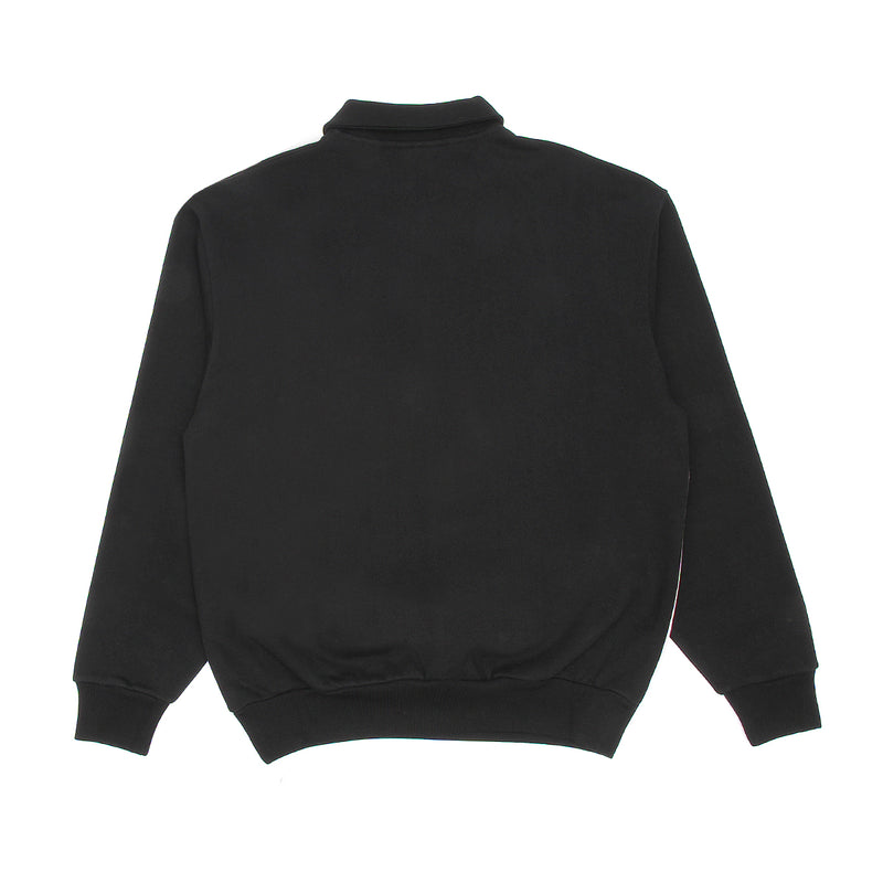 Premier x Grand Collared Sweatshirt Black / White