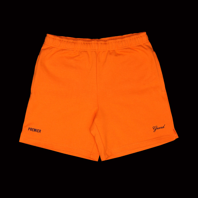 Premier x Grand Fleece Short Navy / Orange