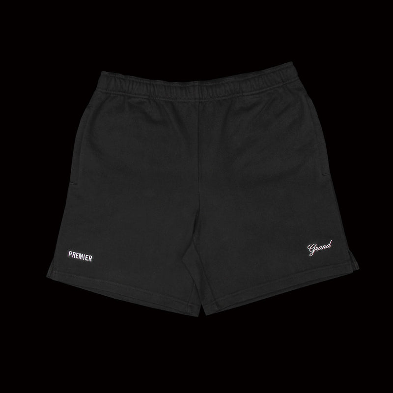 Premier x Grand Fleece Short Black / White