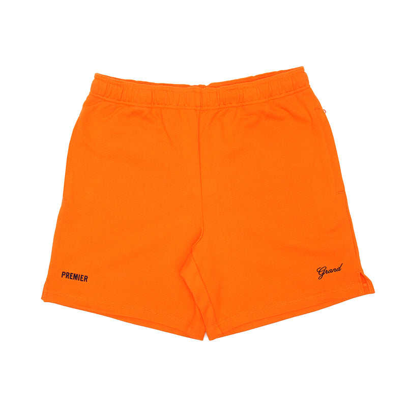 Premier x Grand Fleece Short Navy / Orange