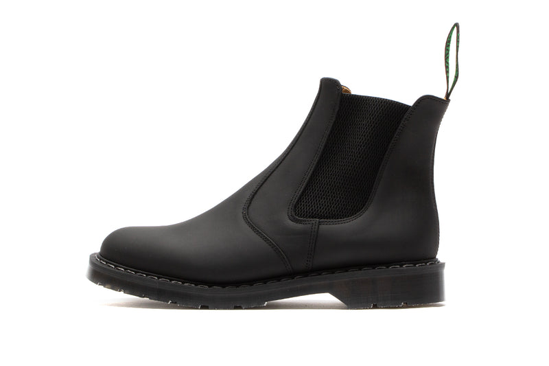 Solovair | Greasy Dealer Boot Style # S0-900-BG-G Color : Black