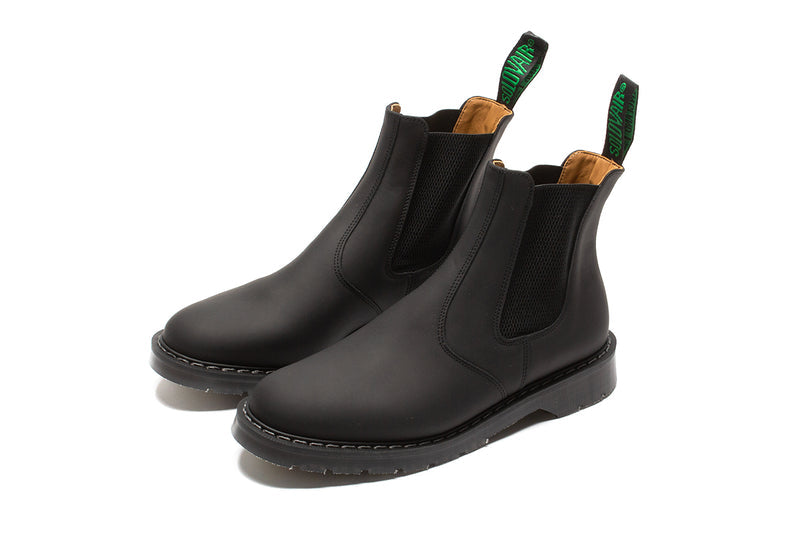 Solovair | Greasy Dealer Boot Style # S0-900-BG-G Color : Black