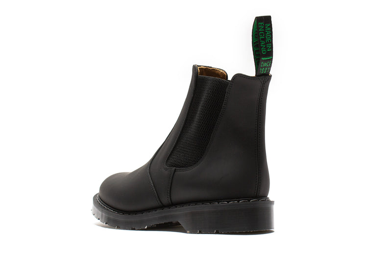 Solovair | Greasy Dealer Boot Style # S0-900-BG-G Color : Black