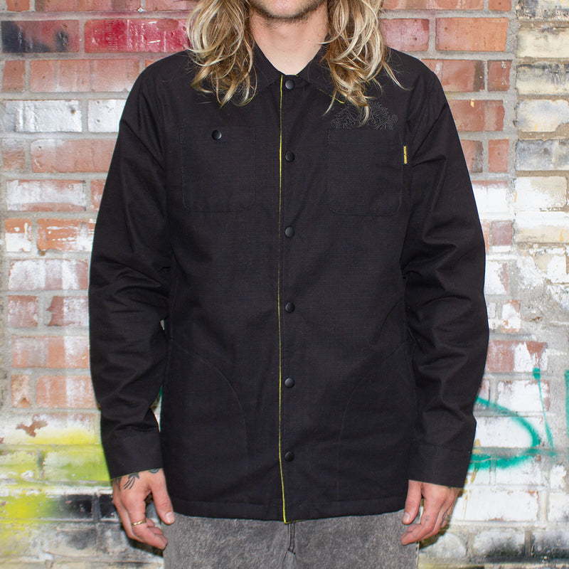 Grimple Stix | Grimple Reversible Jacket Color : Black / Yellow