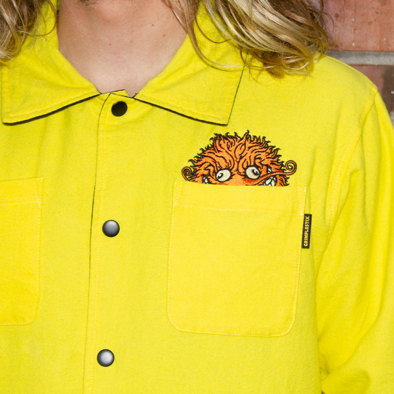 Grimple Stix | Grimple Reversible Jacket Color : Black / Yellow