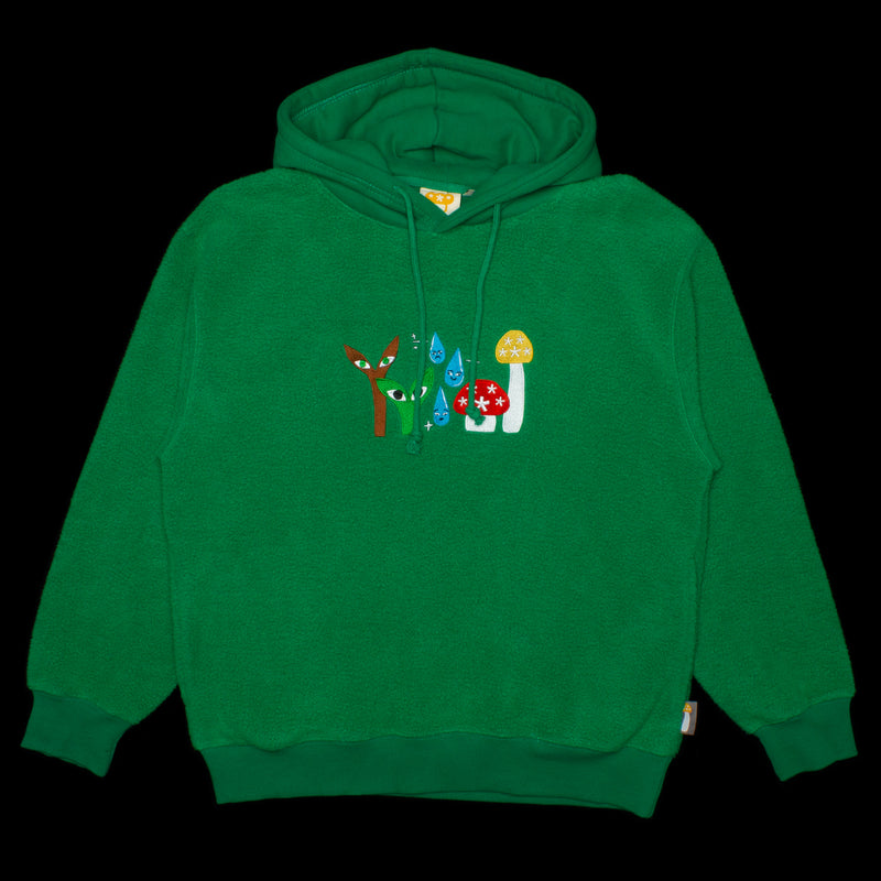 Stingwater | Groe Together Reverse Fleece Hoodie Color : Green