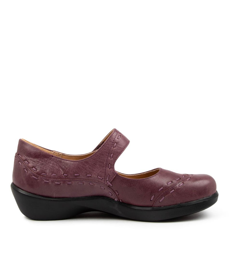 Women's Ziera Footwear style name Gummibear in Purple Leather. Sku: ZR10029PURLE