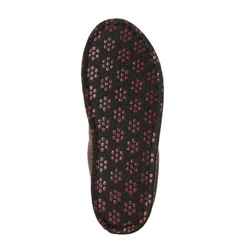 Haflinger Coffee Slipper (Unisex) - Earth Dress-Casual - Slipper - The Heel Shoe Fitters