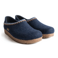 Haflinger GZH Zig Zag Clog (Unisex) Dress-Casual - Clogs & Mules - The Heel Shoe Fitters