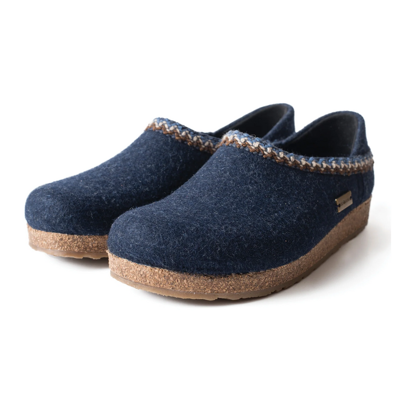 Haflinger GZH Zig Zag Clog (Unisex) Dress-Casual - Clogs & Mules - The Heel Shoe Fitters