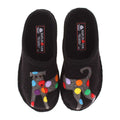 Haflinger Jack Slipper (Women) - Black Dress-Casual - Slipper - The Heel Shoe Fitters
