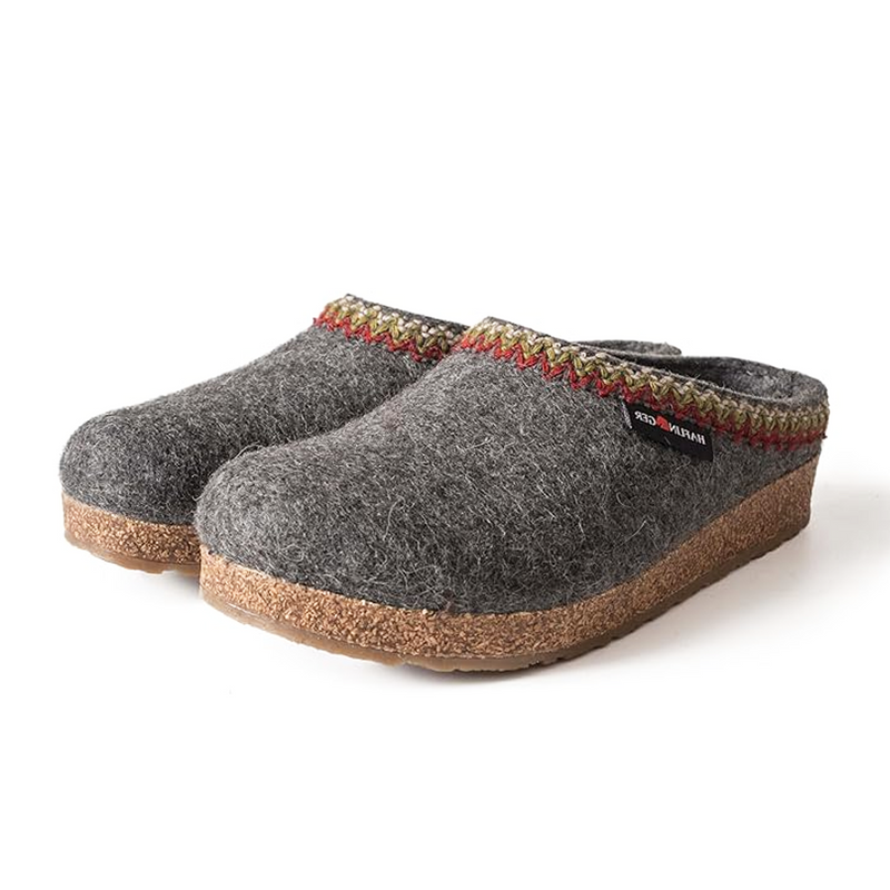 Haflinger Zig Zag Clog (Unisex) Dress-Casual - Clogs & Mules - The Heel Shoe Fitters