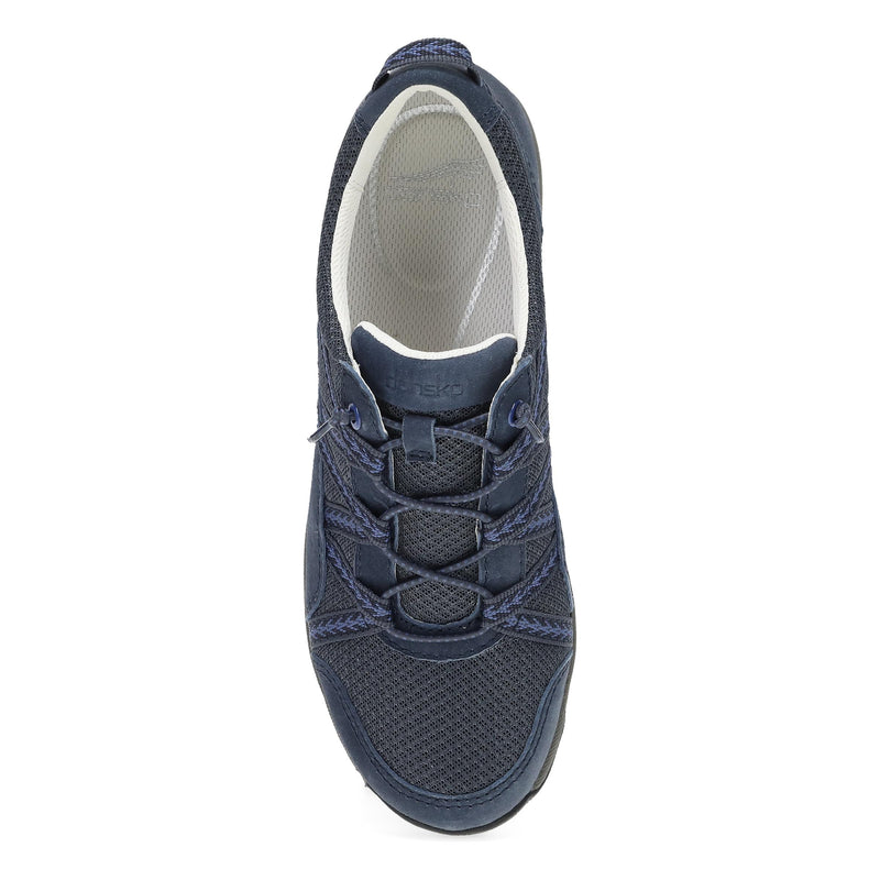 Top image of Harlyn Wide Navy Suede