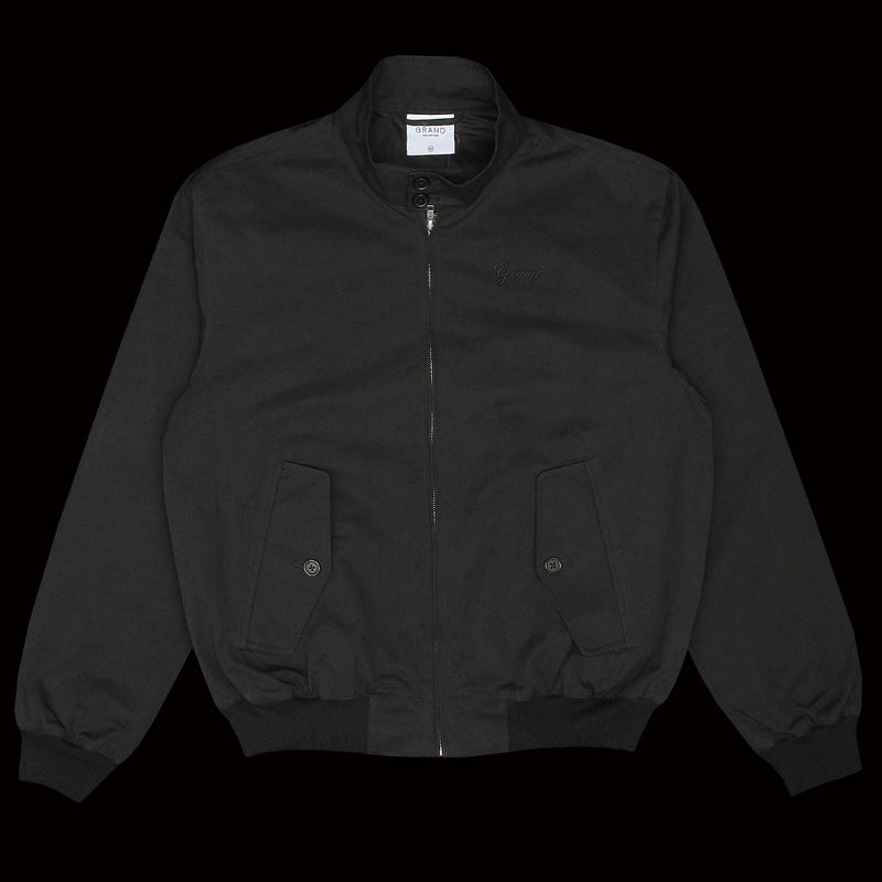 Grand Harrington Jacket Black