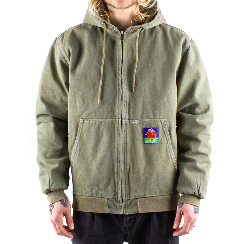 Butter GoodsHeavy Weight Canvas Work Jacket Fern  Edit alt text