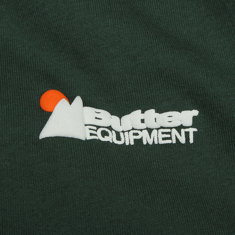 Butter Goods Heavy Weight Pigment Dye T-Shirt Deep Pine