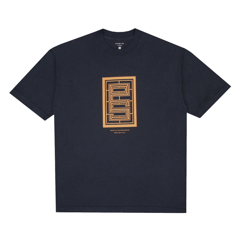 Premier | Heritage T-Shirt Color : Navy