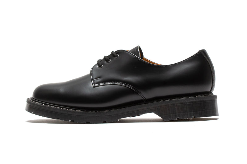Solovair | Hi-Shine Gibson Style # S3-995-BK-G Color : Black