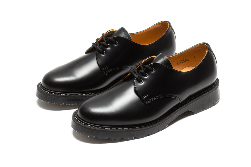 Solovair | Hi-Shine Gibson Style # S3-995-BK-G Color : Black
