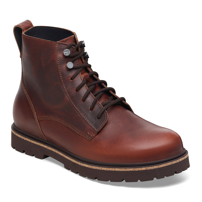 Highwood Lace Mid Chocolate Leather