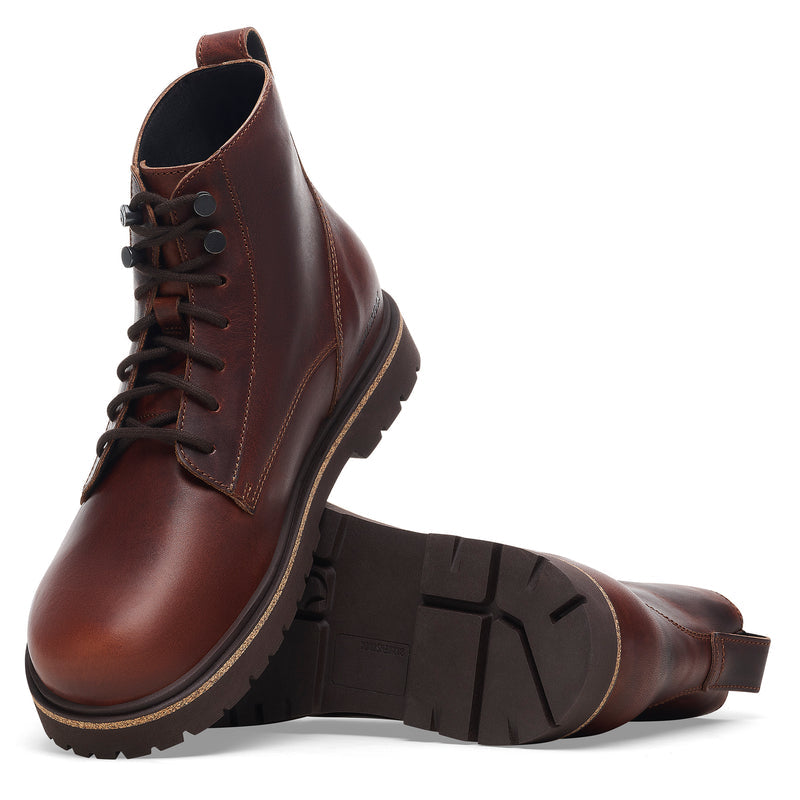 Highwood Lace Mid Chocolate Leather