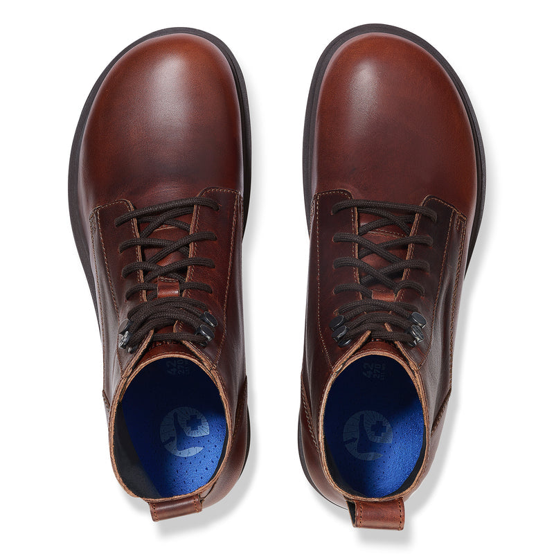 Highwood Lace Mid Chocolate Leather