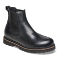 Highwood Men's Deep Blue Footbed Black Leather