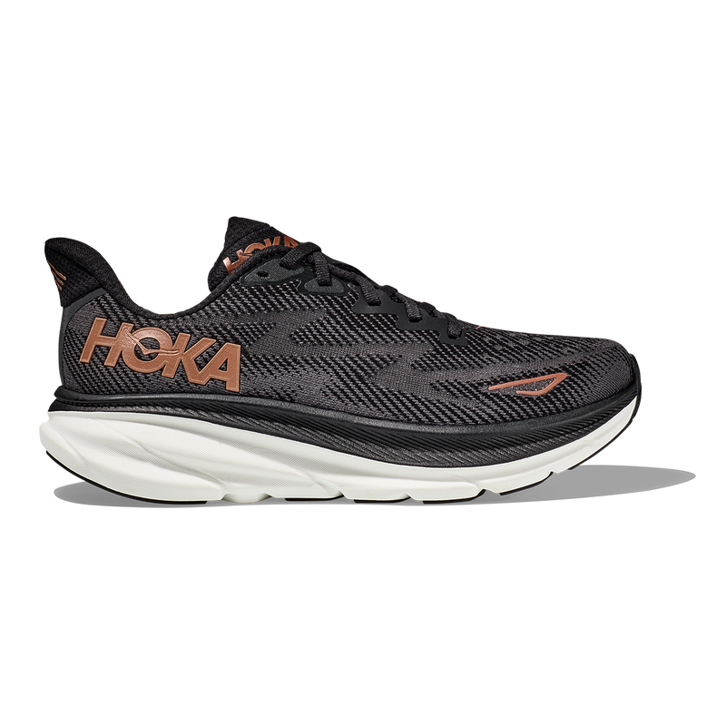 Hoka Clifton 9 - Black - Copper
