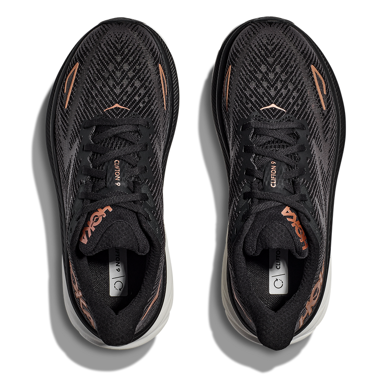 Hoka Clifton 9 - Black - Copper
